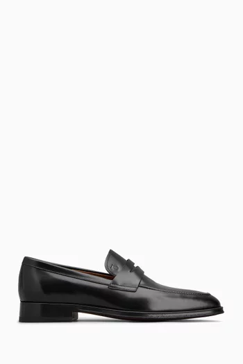Penny Bar Loafers in Leather