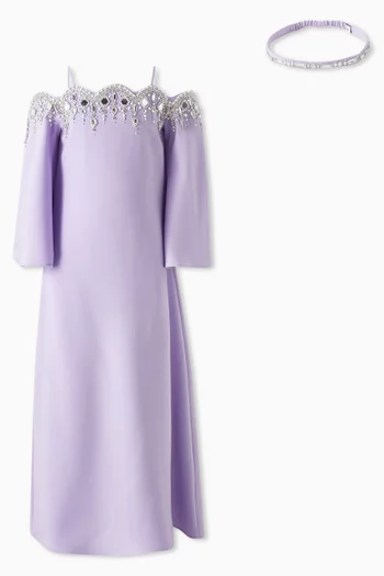 Hemera Kaftan in Crepe
