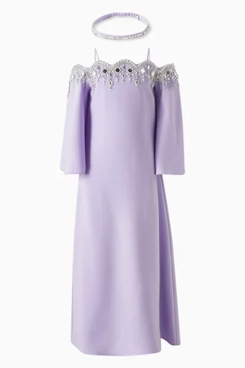 Hemera Kaftan in Crepe