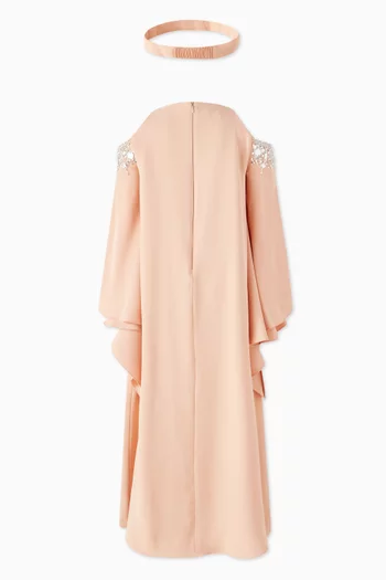 Hestia Kaftan Dress in Crepe