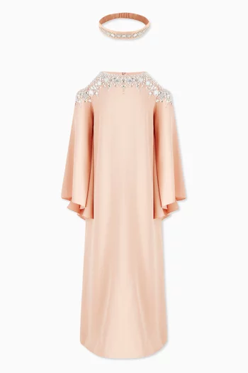Hestia Kaftan Dress in Crepe
