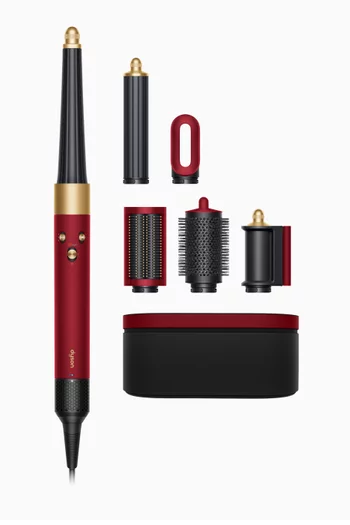Red Velvet/Gold Airwrap i.d.™ Multi-Styler & Dryer Straight+Wavy