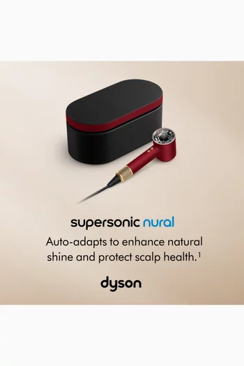 Red Velvet/Gold Supersonic Nural™ Hair Dryer