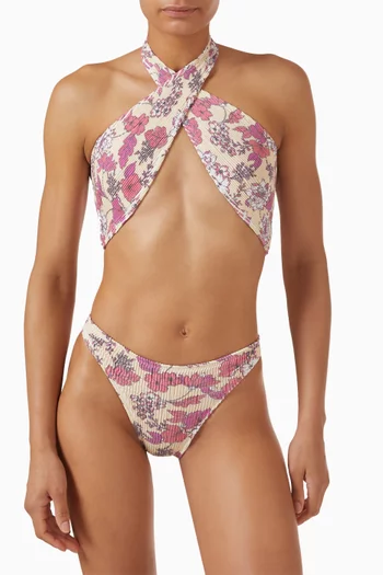 Willow Kini Bikini Top in Stretch Nylon
