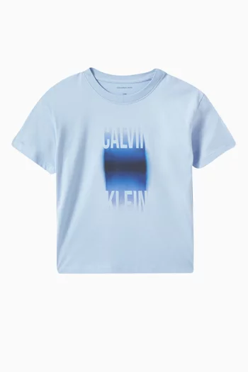 Gradient Logo T-shirt in Cotton
