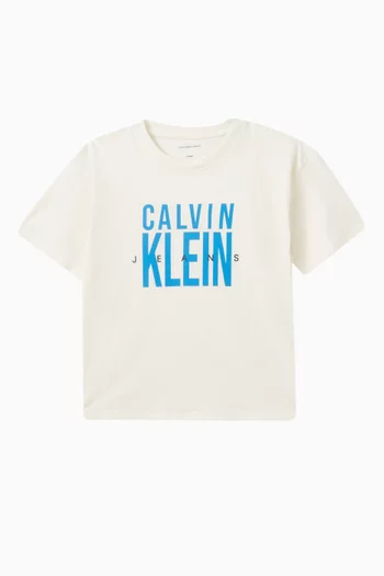 Logo T-shirt in Cotton