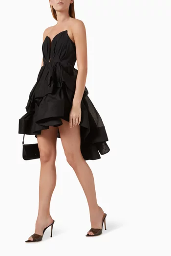 Illuminate Draped Mini Dress