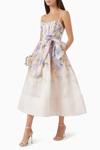 Bliss Corset Dress in Linen Blend