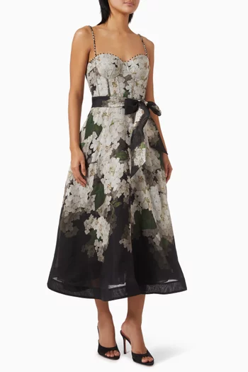Balance Picnic Dress in Linen Blend