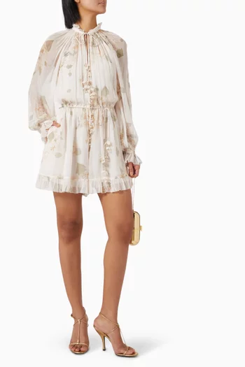Balance Flutter Playsuit in Viscose