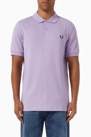 Fred Perry Polo Shirt in Cotton Piqué