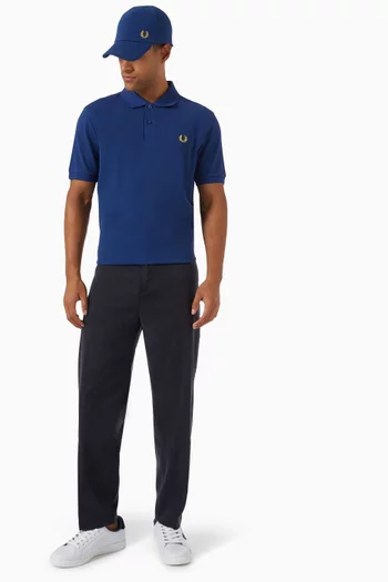 Fred Perry Polo Shirt in Cotton Piqué