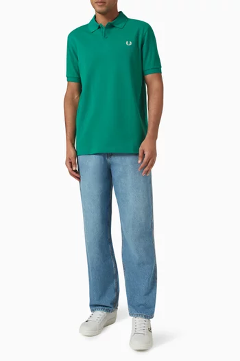 Fred Perry Polo Shirt in Cotton Piqué