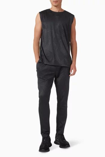 Active Patterned Track Pants