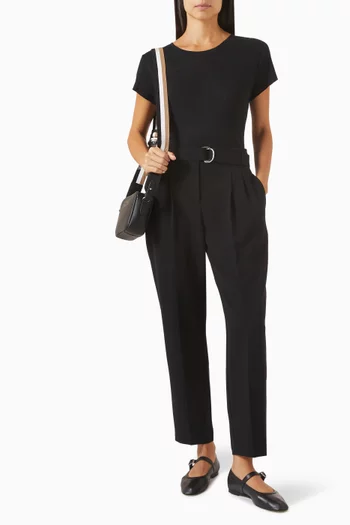 Evelina T-shirt in Linen-jersey
