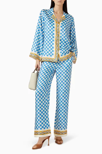 Palenta Pants in Silk