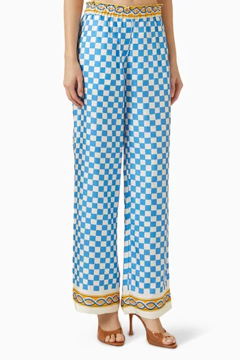 Palenta Pants in Silk
