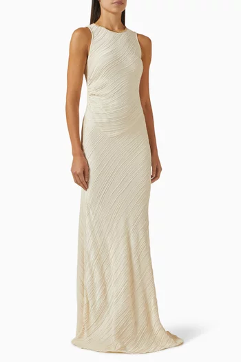 Raizzina Open-back Dress