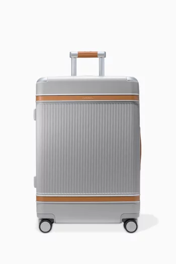 Aviator Grand Checked Luggage in Recycled Polycarbonate