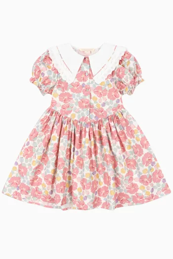 Coeur Collar Dress in Organic Cotton
