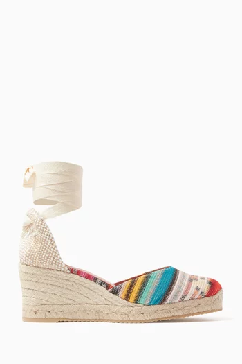 Eva 60 Raschel Espadrilles in Jute