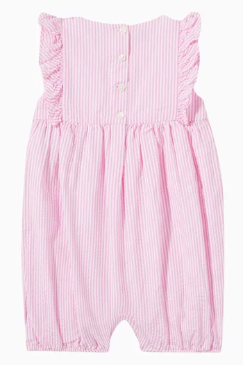 Baby Striped Romper in Cotton