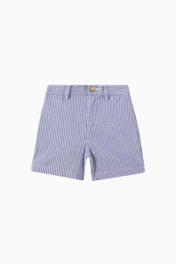 Striped Shorts in Cotton