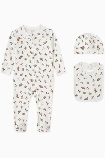Polo Bear Nantucket 3-Piece Gift Set in Cotton