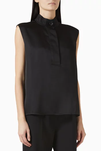 Geneva Top in Silk Blend