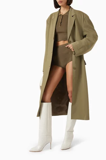 Tribeca Coat in Viscose Blend
