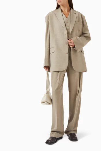 Gelso Waistcoat in Suiting Fabric