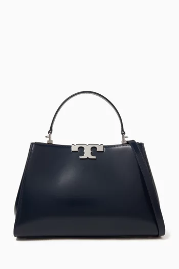 Eleanor Satchel Bag in Leather