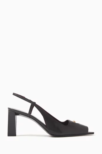 Pierced 75 Pumps in Leather