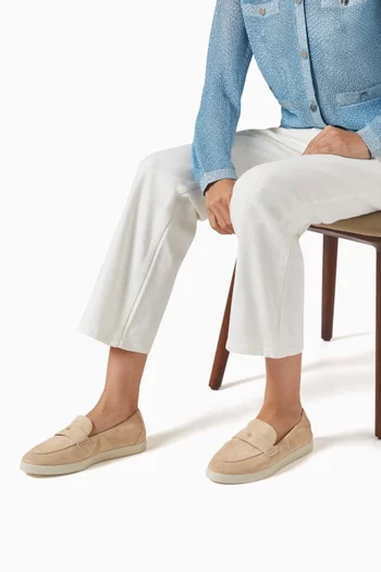 Ballet Sport Loafers in Suede