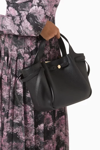 Romy Satchel Bag in Leather