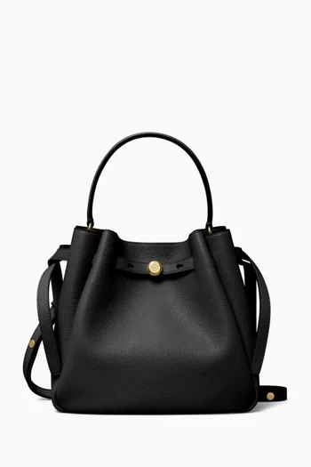 Romy Satchel Bag in Leather