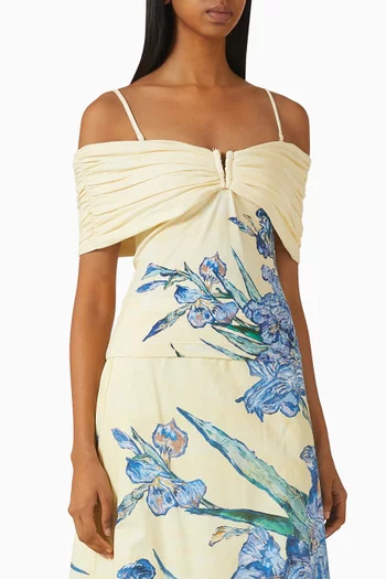 Homecoming Off-shoulder Top in Jersey