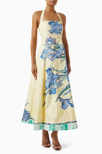 Homecoming Halter Gown in Cotton
