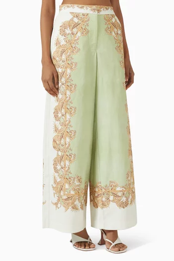 Torrent Relaxed Tailored Pants in Cotton-twill