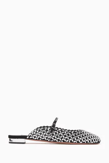 Crystal Sea Flats in Suede