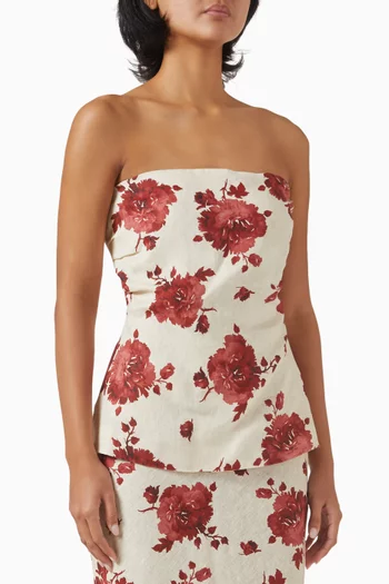 Alexa Top in Linen