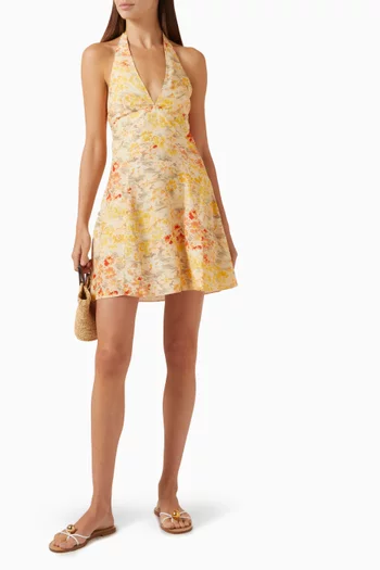 Mira Mini Dress in Rayon