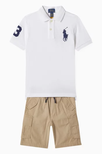 Cargo Shorts in Cotton