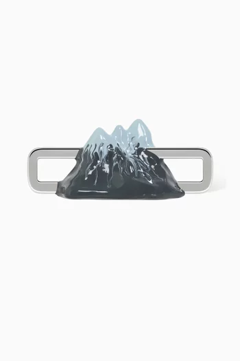 Mountain Charm in Sterling Silver