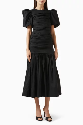 Mencia Midi Dress in Cotton