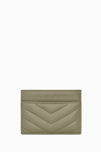 Cassandre Matelassé Card Case in Lambskin