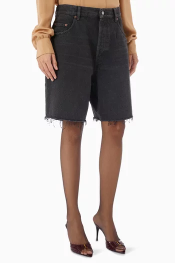 Bermuda Shorts in Denim