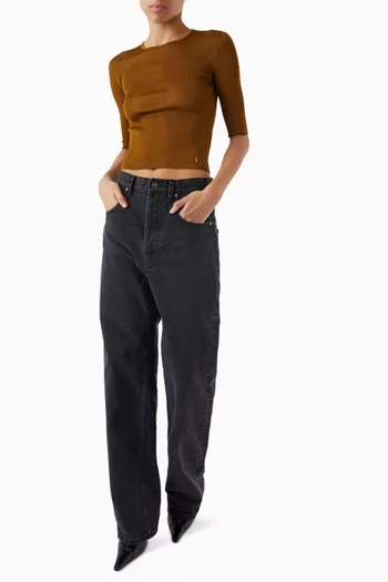 Cassandre Knit Top in Viscose