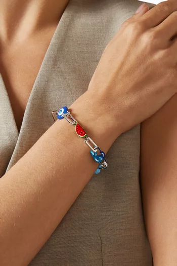 x Ounass Exclusive Charm Bracelet Set 2 in Sterling Silver