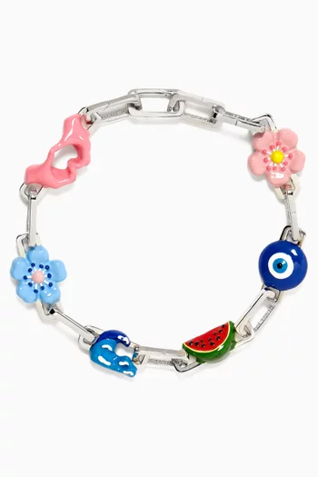 x Ounass Exclusive Charm Bracelet Set 2 in Sterling Silver